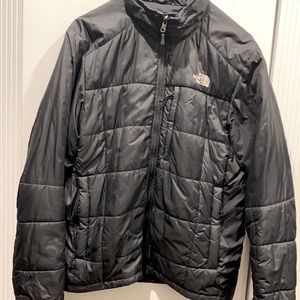 Men’s North Face lightweight down jacket in size medium